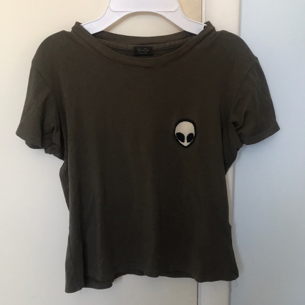 John Galit Green Alien T-Shirt